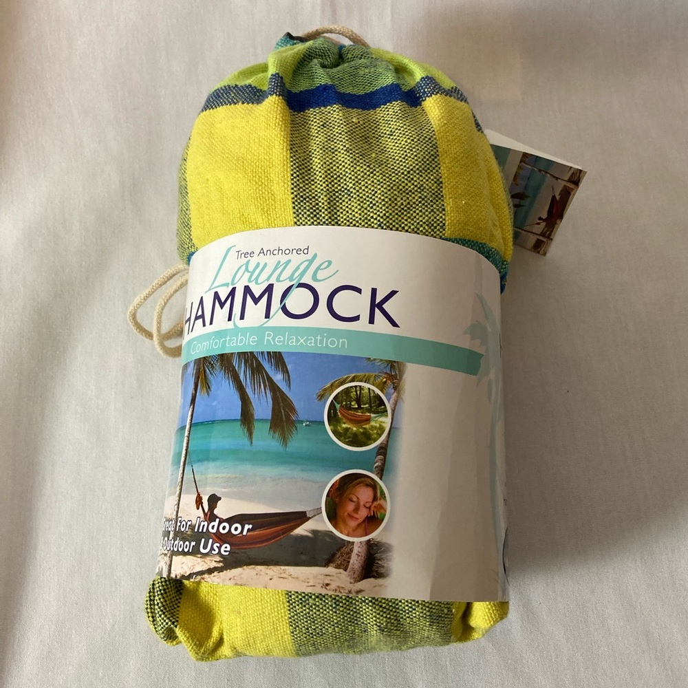 NWT Tree Anchored Lounge Hammock